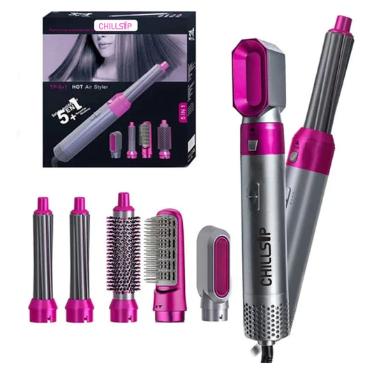 5 In 1 Hair Dryer Brush Multifunctional Hot Air Styler Hair Tools