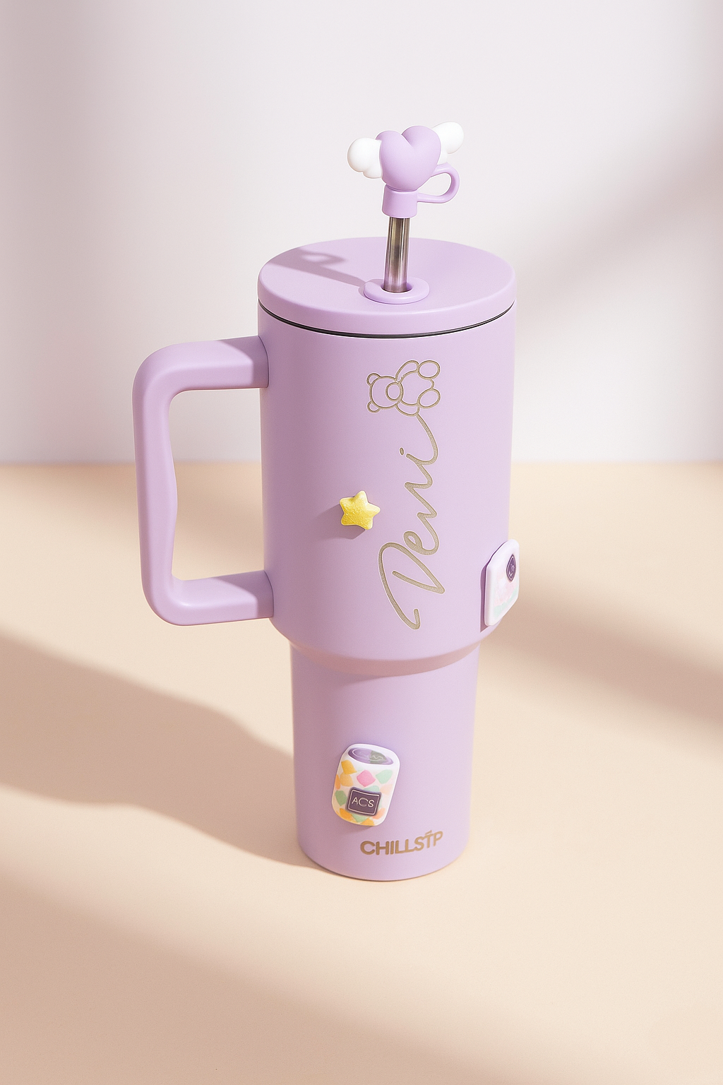 VibeNest Custom Chill Trio Gift Hamper – Flare Tumbler, Nova Glass Sipper & Evoque Coffee Mug