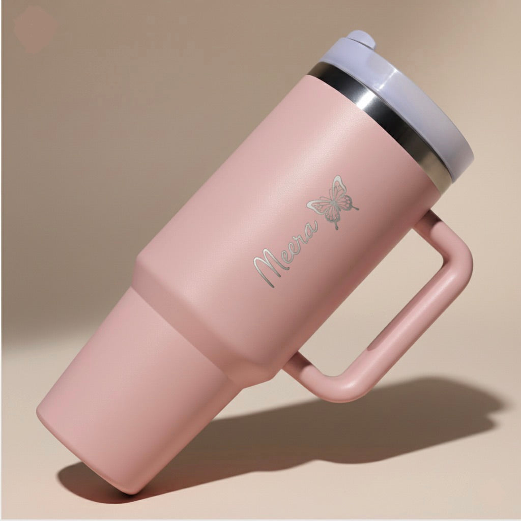 Lume – Custom Name & Emoji Engraved Stainless Steel Tumbler