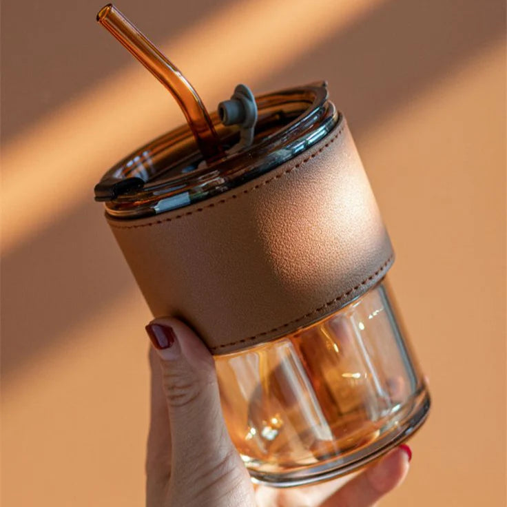 Nova – Sleek 400 ml Glass Tumbler for Everyday Sipping