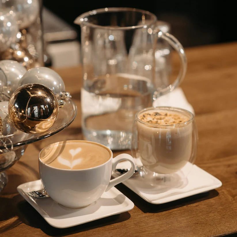 250 ml Double-Walled Clear Glass Mug | Insulated Cup for Coffee & Espresso