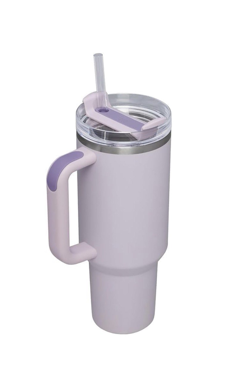 Lume 1200ml Chill-Lock Insulated Tumbler with Straw, Lid & Cute Accessories