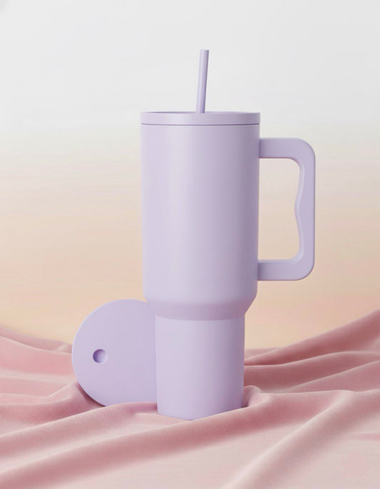 Flare 1200ml Chill-Lock Insulated Tumbler with Straw, Lid & Cute Accessories