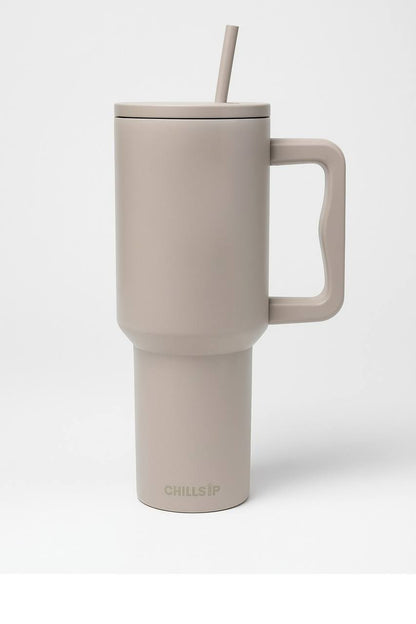 Flare 1200ml Chill-Lock Insulated Tumbler with Straw, Lid & Cute Accessories