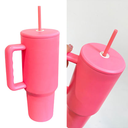 Flare 1200ml Custom  Insulated Tumbler with Straw , Lid & Cute Accessories - Personalized Chill Gift